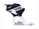 Beste Honda CBR600RR Motorrad Verkleidung 2013-2023 - Weiss Glanzendes Schwarz Repsol