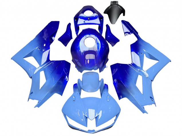 Beste Honda CBR600RR Motorrad Verkleidung 2013-2023 - Blau Hellblau