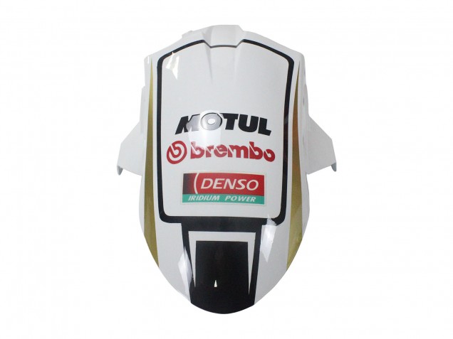 Beste Kawasaki ZX10R Motorrad Verkleidung 2004-2005 - Schwarz Rosa Weiss Playboy Motul