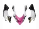 Beste Kawasaki ZX10R Motorrad Verkleidung 2004-2005 - Schwarz Rosa Weiss Playboy Motul