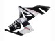 Beste Kawasaki ZX10R Motorrad Verkleidung 2004-2005 - Schwarz Rosa Weiss Playboy Motul