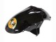 Beste Kawasaki ZX10R Motorrad Verkleidung 2006-2007 - Schwarz Rot Gold BACARDI