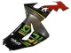Beste Kawasaki ZX10R Motorrad Verkleidung 2006-2007 - Grun Grau Rot Schwarz Gelb