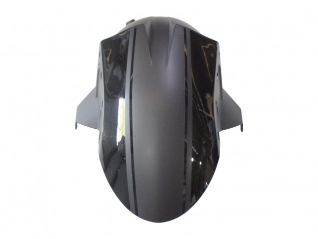 Beste Kawasaki ZX10R Motorrad Verkleidung 2006-2007 - Matt Schwarz Glanzendes Schwarz