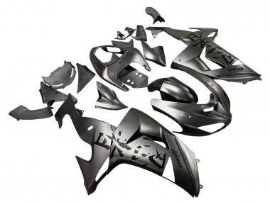 Beste Kawasaki ZX10R Motorrad Verkleidung 2006-2007 - Matt Grau