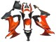 Beste Kawasaki ZX10R Motorrad Verkleidung 2008-2010 - Burnt Orange Schwarz