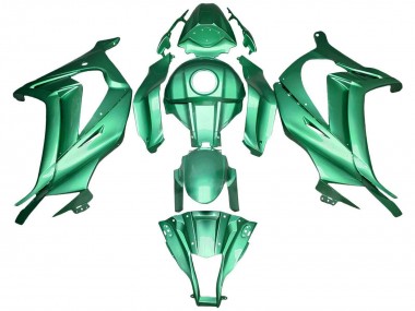 Beste Kawasaki ZX10R Motorrad Verkleidung 2011-2015 - Hellgrun