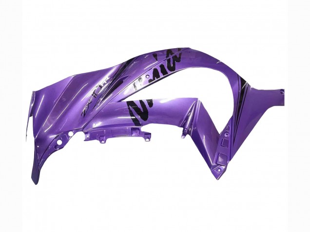 Beste Kawasaki ZX10R Motorrad Verkleidung 2011-2015 - Lila Matt Schwarz