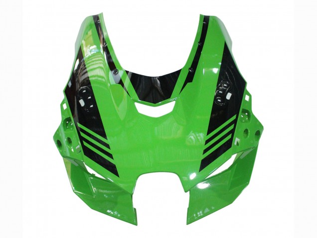 Beste Kawasaki ZX10R Motorrad Verkleidung 2021-2025 - Grun Glanzendes Schwarz