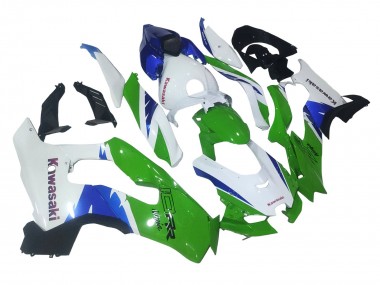 Beste Kawasaki ZX10R Motorrad Verkleidung 2021-2025 - Weiss Grun Blau Schwarz
