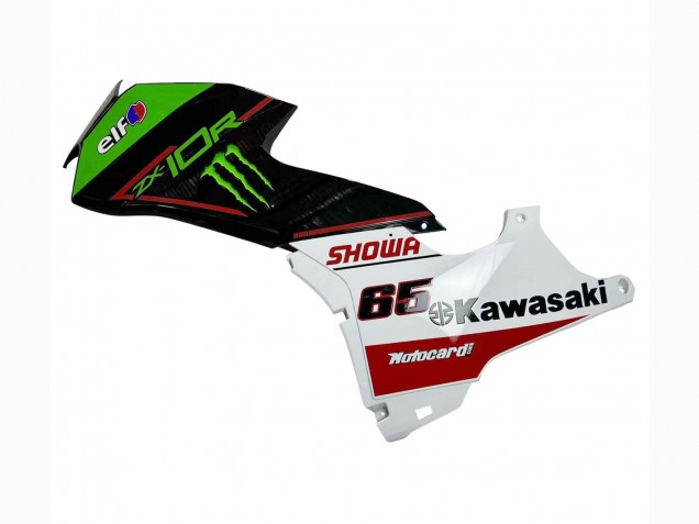 Beste Kawasaki ZX10R Motorrad Verkleidung 2021-2025 - Grun Schwarz Weiss Rot Blau Showr Elf Monster