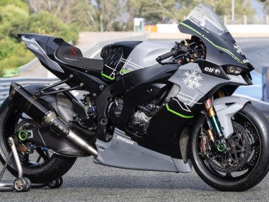 Beste Kawasaki ZX10R Motorrad Verkleidung 2021-2025 - Grau Schwarz Grun Weiss Schnee
