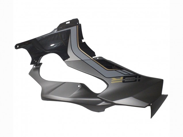 Beste Kawasaki ZX10R Motorrad Verkleidung 2021-2025 - Schwarz Grau Gold