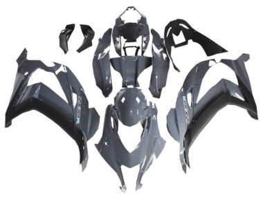 Beste Kawasaki ZX10R Motorrad Verkleidung 2021-2025 - Grau Schwarz