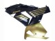 Beste Kawasaki ZX14R ZZR1400 Motorrad Verkleidung 2006-2011 - Gold Schwarz