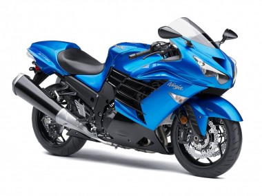 Beste Kawasaki ZX14R ZZR1400 Motorrad Verkleidung 2012-2024 - Blau
