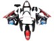 Beste Kawasaki ZX6R Motorrad Verkleidung 2000-2002 - Glanzendes Schwarz Rot Blau Rot PlayStation 2