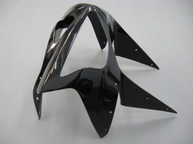 Beste Kawasaki ZX6R Motorrad Verkleidung 2003-2004 - Glanzendes Schwarz