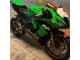 Beste Kawasaki ZX6R Motorrad Verkleidung 2005-2006 - Grun Rot Schwarz Elf 66