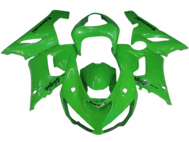 Beste Kawasaki ZX6R Motorrad Verkleidung 2005-2006 - Grun