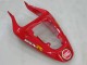 Beste Suzuki GSXR1000 Motorrad Verkleidung 2000-2002 - Weiss Rot Lucky Strike