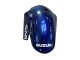 Beste Suzuki GSXR1000 Motorrad Verkleidung 2000-2002 - Blau Weiss Silber Castrol Dunlop