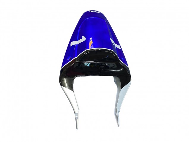 Beste Suzuki GSXR1000 Motorrad Verkleidung 2000-2002 - Blau Weiss Silber Castrol Dunlop