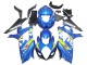 Beste Suzuki GSXR 1000 Motorrad Verkleidung 2007-2008 - Blau Gelb Schwarz