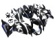 Beste Suzuki GSXR 1000 Motorrad Verkleidung 2009-2016 - Matt Schwarz Weiss Blau