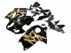 Beste Suzuki GSXR 1300 Hayabusa Motorrad Verkleidung 1996-2007 - Glanzendes Schwarz Gold Hayabusa