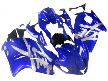 Beste Suzuki GSXR 1300 Hayabusa Motorrad Verkleidung 1996-2007 - Glanzendes Blau