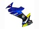 Beste Suzuki GSXR 600 / GSXR 750 Motorrad Verkleidung 2011-2024 - Blau Gelb