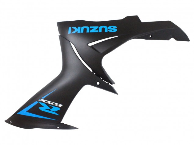Beste Suzuki GSXR 600 / GSXR 750 Motorrad Verkleidung 2011-2024 - Blau Matt Schwarz