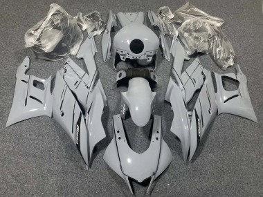 Beste Yamaha YZF R3/R25 Motorrad Verkleidung 2015-2018 - Nardo Grau Schwarz