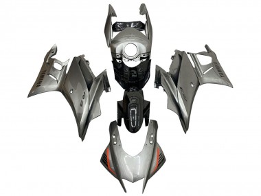 Beste Yamaha YZF R3/R25 Motorrad Verkleidung 2019-2021 - Silber Schwarz