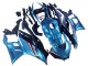 Beste Yamaha YZF R3/R25 Motorrad Verkleidung 2022-2024 - Blau Weiss Rot Schwarz