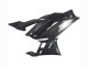 Beste Yamaha YZF R3/R25 Motorrad Verkleidung 2022-2024 - Schwarzer Carbonfaser Stil Silberblau