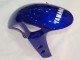 Beste Yamaha YZF 1000 R1 Motorrad Verkleidung 2009-2011 - Weiss Blau Schwarz M1