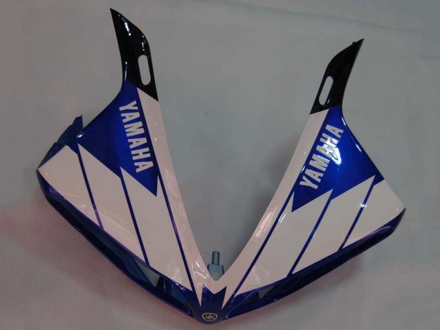 Beste Yamaha YZF 1000 R1 Motorrad Verkleidung 2009-2011 - Weiss Blau Schwarz M1