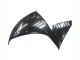 Beste Yamaha YZF 1000 R1 Motorrad Verkleidung 2009-2011 - Glanzendes Schwarz Weiss Aufkleber