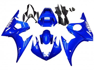 Beste Yamaha YZF R6S Motorrad Verkleidung 2006-2009 - Blau