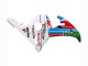 Beste Yamaha YZF R6 Motorrad Verkleidung 2003-2004 - Weiss Blau Grun Rot Kastinee Dunlop Motul