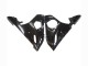 Beste Yamaha YZF R6S Motorrad Verkleidung 2006-2009 - Glanzendes Schwarz