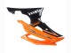 Beste Yamaha YZF 600 R6 Motorrad Verkleidung 2008-2016 - Orange Schwarz
