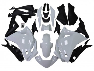 Beste Honda CBR250RR Motorrad Verkleidung 2011-2015 - Glanzendes Weiss