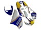 Beste Honda NSR250 Motorrad Verkleidung 1994-1996 - Weiss Blau Gelb Gold Rothmans