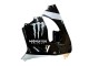 Beste Kawasaki ZX9R Motorrad Verkleidung 2002-2003 - Silber Glanzendes Schwarz Monster Elf