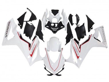 Beste Honda CBR650R Motorrad Verkleidung 2019-2020 - Weiss Rot Schwarz