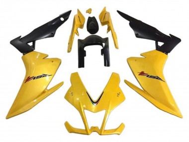 Beste Aprilia RSV4 1000 Motorrad Verkleidung 2009-2015 - Gelb Schwarz