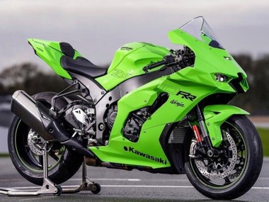 Beste Kawasaki ZX10R Motorrad Verkleidung 2021-2025 - Grun Schwarz